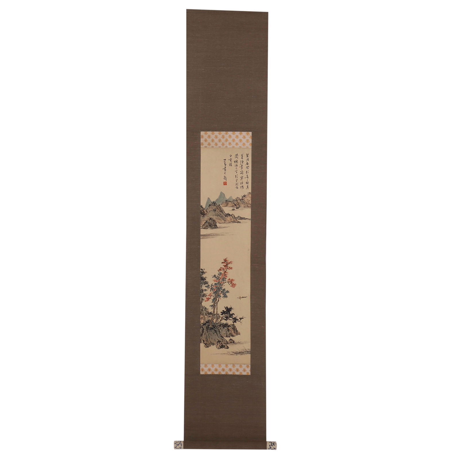 PURU WATERSIDE LANDSCAPE SCROLL