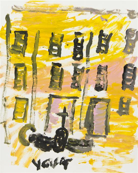 Purvis Young (American 1943-2010)