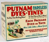 PUTNAM DYES TINTS DISPLAY CABI