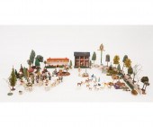 Putz vintage German farm with
