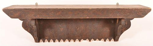 PYROGRAPHY DECORATED SOFTWOOD