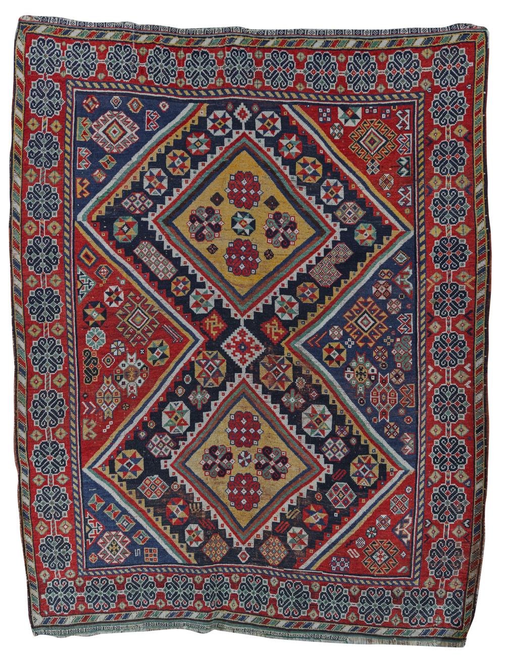 QASHGAI GABBEH RUG, PERSIA, THIRD