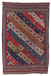 QASHGAI KILIM, PERSIA, LAST QU