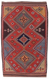QASHGAI KILIM, PERSIA, LAST QU