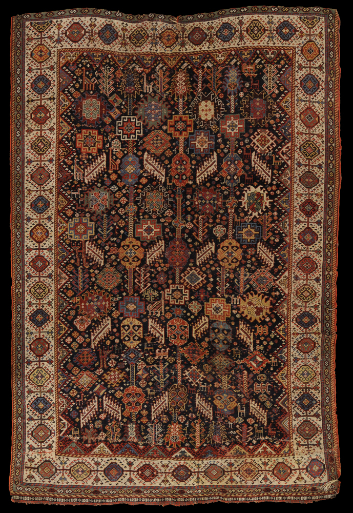 QASHG'AI RUG Tightly worked with