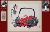 QI BAISHI ATTRIBUTED TO,LITCHI