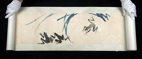 QI BAISHI HANDSCROLL PAINTING -