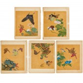 QIAN XUAN (STYLE OF), (5) BUTT