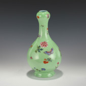 QIANLONG FAMILLE ROSE APPLE GR