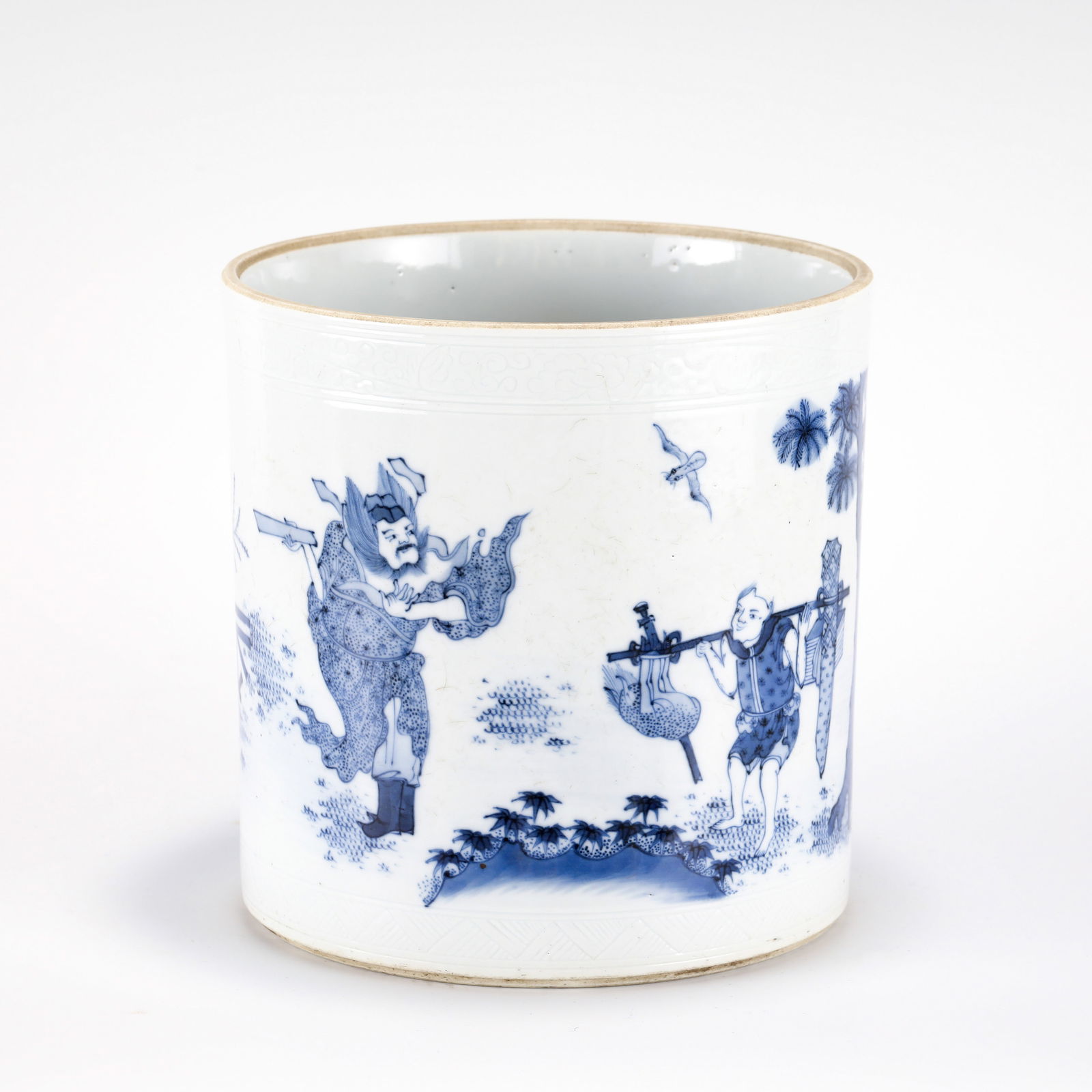 QING BLUE & WHITE BRUSH