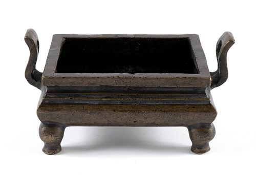 QING ERA BRONZE CENSERQING ERA