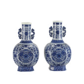 QING QIANLONG BLUE AND FLOWER