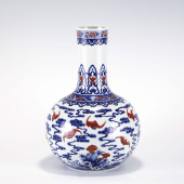 QING QIANLONG  BLUE & WHITE RE
