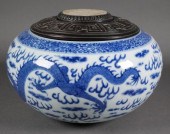 QING QIANLONG BLUE WHITE LIDDE