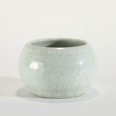 QING QIANLONG DOUQING GLAZE WA