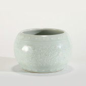 QING QIANLONG DOUQING GLAZE WA