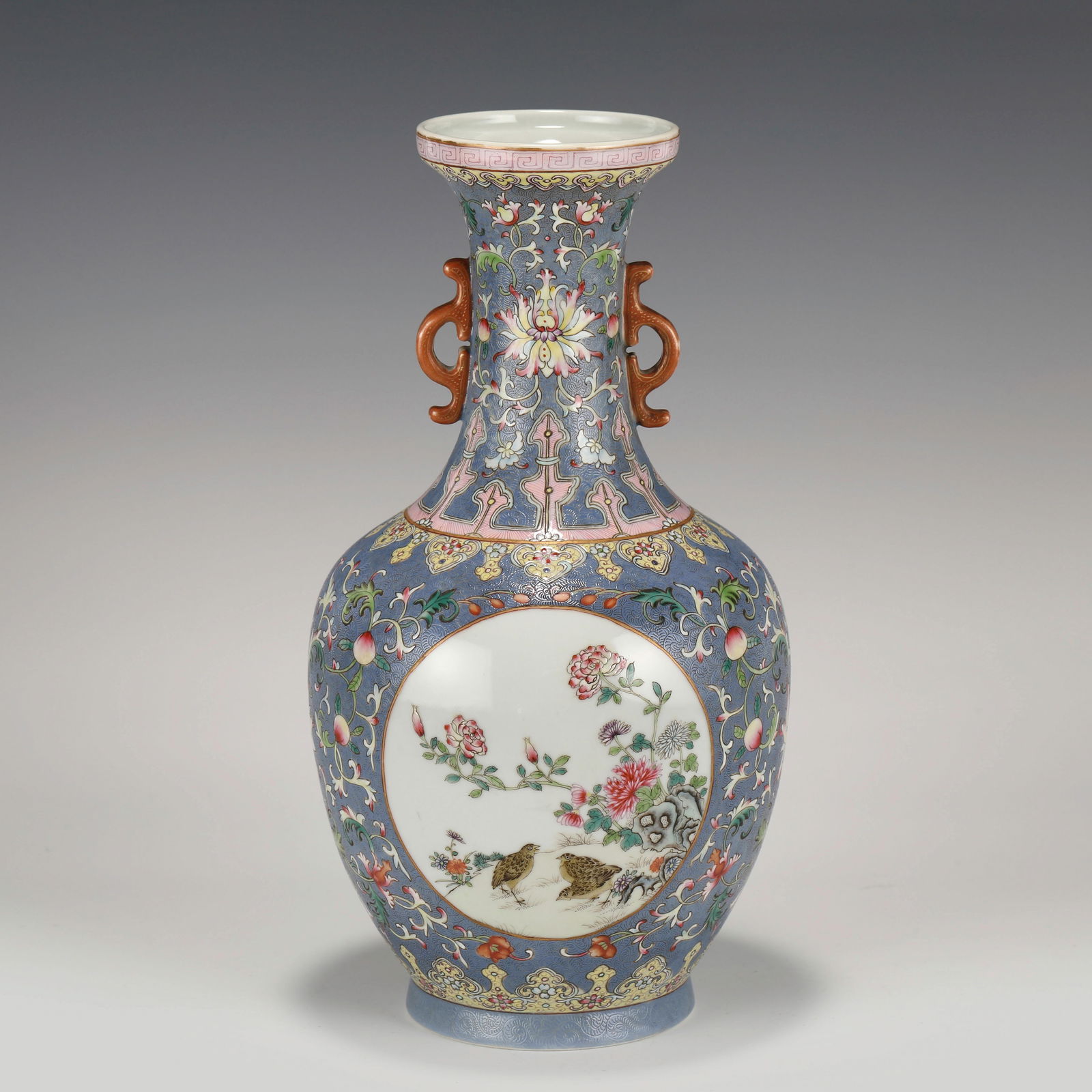 QING QIANLONG FAMILLE ROSE