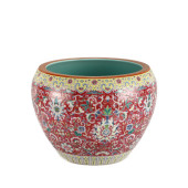 QING QIANLONG FAMILLE ROSE VAS
