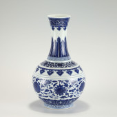 QING XUANTONG BLUE AND WHITE A