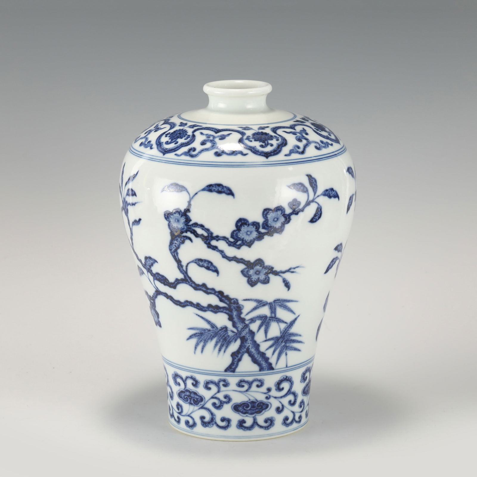 QING YONGZHENG BLUE AND WHITE