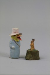 QUACKING DUCK AND RABBIT ON ST