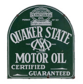 QUAKER STATE MOTOR OIL CERTIFI