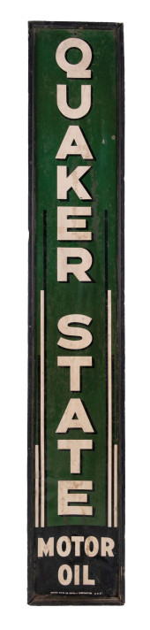 QUAKER STATE MOTOR OIL TIN SIG