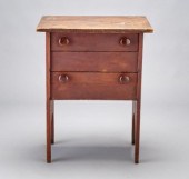 QUAKER TWO-DRAWER STANDA uniqu