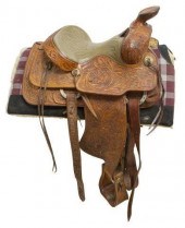 QUALITY WESTERN HORSE SADDLE,