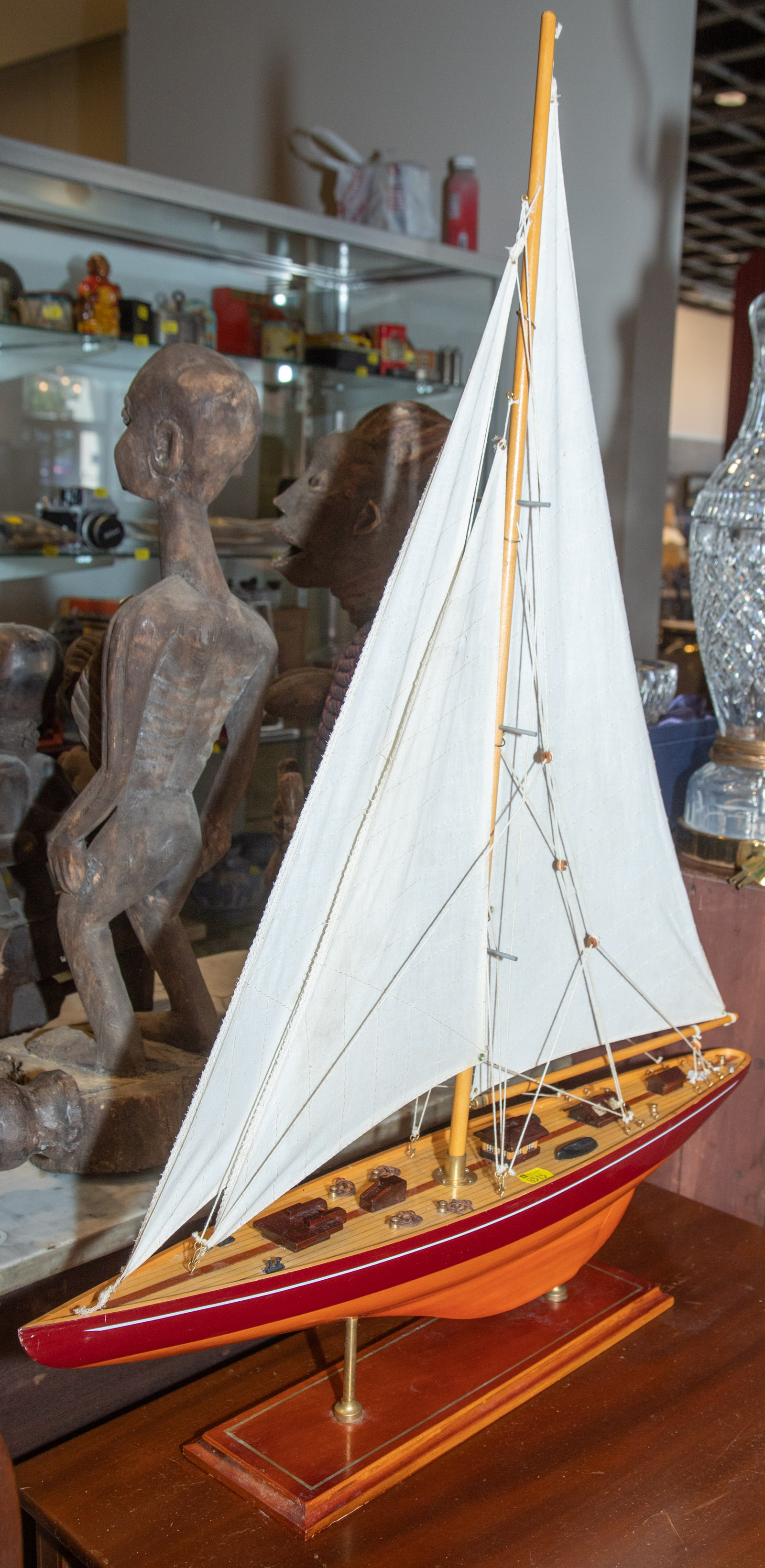 QUALITY WOOD SHIP MODEL .