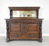 QUARTER-SAWN OAK SIDEBOARD, LA