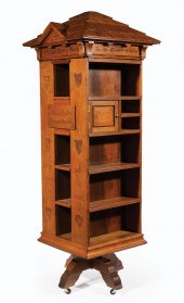 QUARTER SEWN OAK REVOLVING BOO