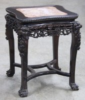 QUATREFOIL CHINESE HARDWOOD MA