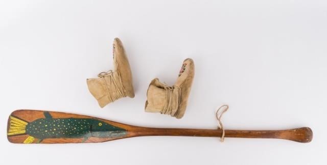QUEBEC PADDLE & PAIR OF CREE
