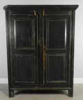 QUEBEC PINE CUPBOARD, CA.1800A