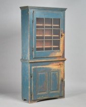 QUÉBEC PINE CUPBOARDA two-piec