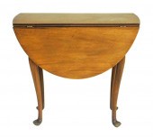 QUEEN ANN STYLE DROP LEAF TABL