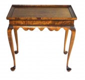QUEEN ANN STYLE TEA TABLE, FIG