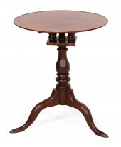 QUEEN ANNE BIRDCAGE TILT-TOP S