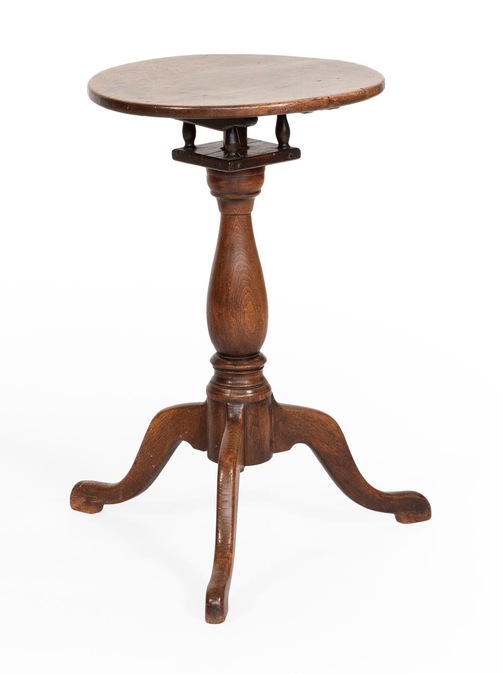 QUEEN ANNE BIRDCAGE TILT-TOP