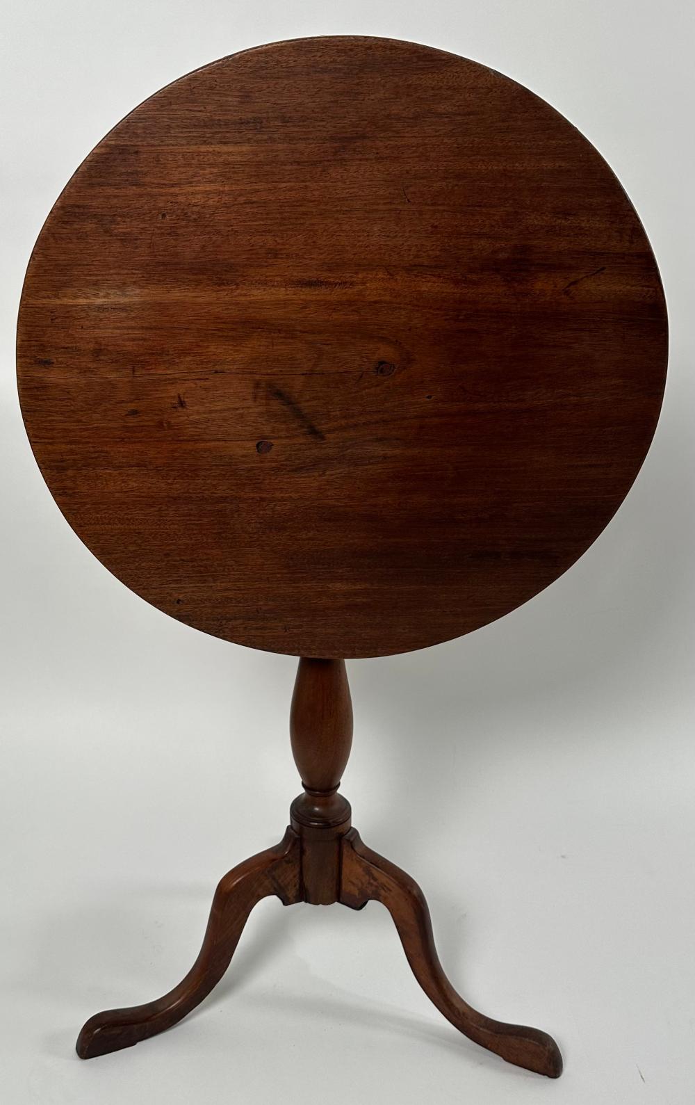 QUEEN ANNE BIRDCAGE TILT-TOP