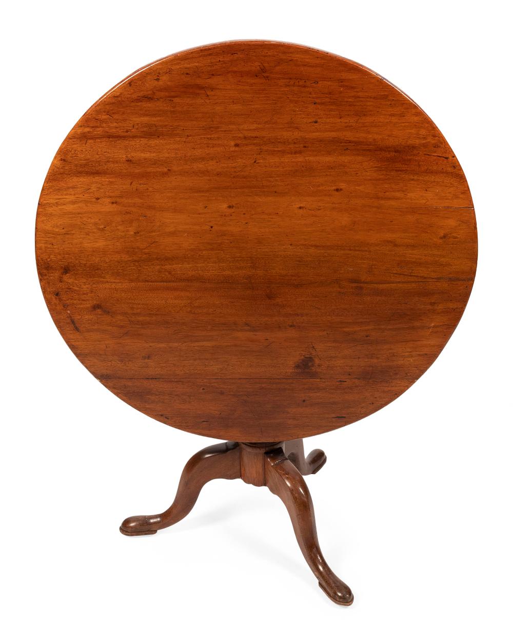 QUEEN ANNE BIRDCAGE TILT-TOP TEA