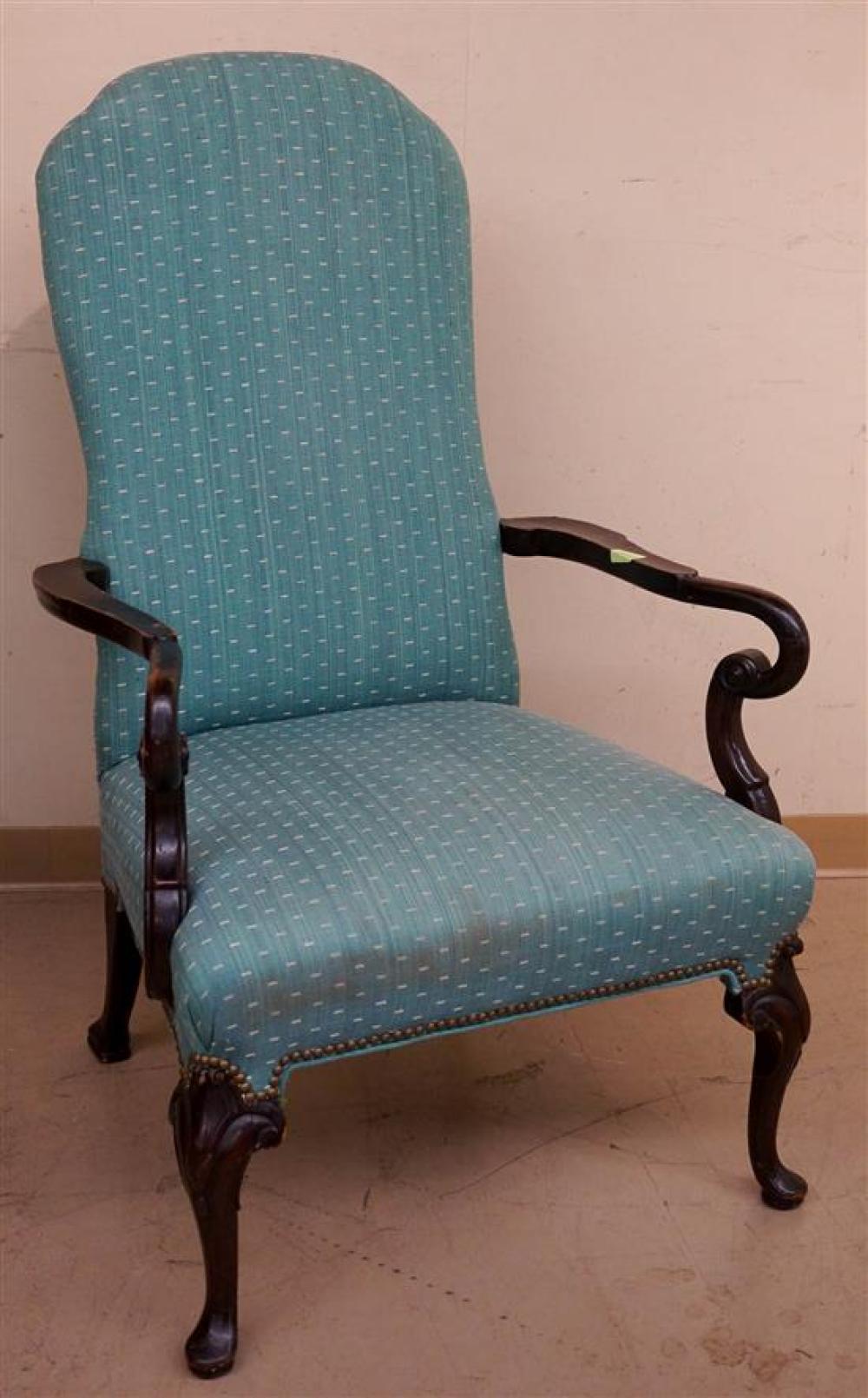 QUEEN ANNE BLACK STAINED