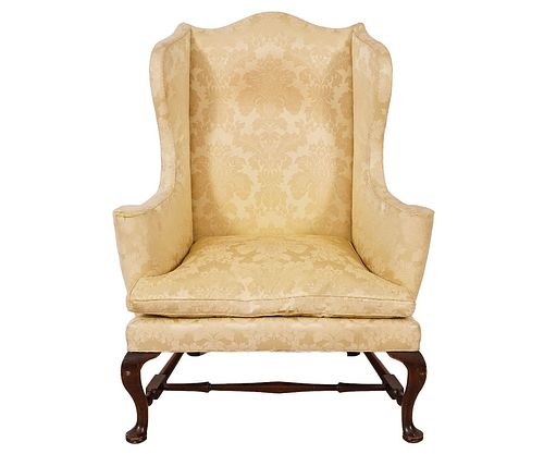 QUEEN ANNE BOSTON WING CHAIRRare
