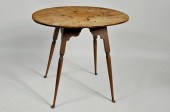 QUEEN ANNE BUTTON FOOT SPLAY L