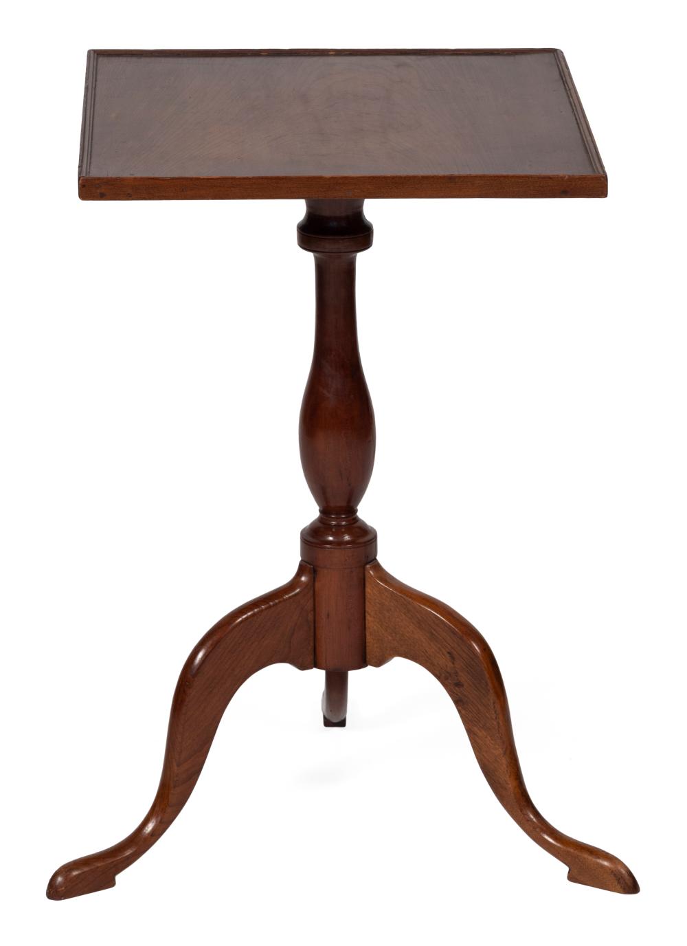 QUEEN ANNE CANDLESTAND 19TH CENTURY