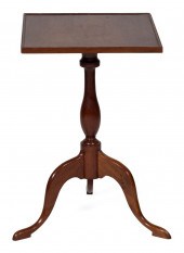 QUEEN ANNE CANDLESTAND 19TH CE