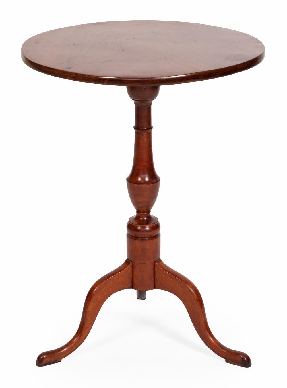 QUEEN ANNE CANDLESTAND EARLY 19TH