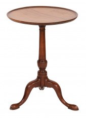 QUEEN ANNE CANDLESTAND MASSACH