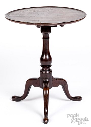 QUEEN ANNE CHERRY AND MAHOGANY